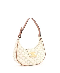 Pre-Owned Celine Ava Triomphe Bag Triomphe Coated Canvas