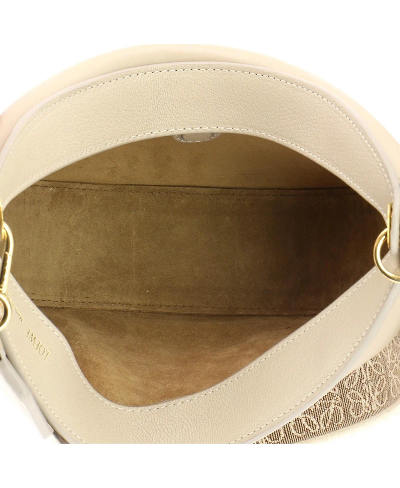 Pre-Owned Loewe Luna Hobo Leather