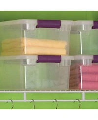 Sterilite 27 Qt Storage Container, 6 Pack, and 15 Qt Storage Container, 12 Pack