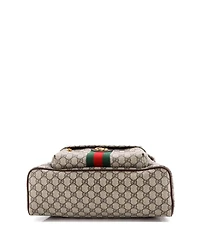 Pre-Owned Gucci Medium Ophidia Front Pocket Backpack Gg Coated Canvas