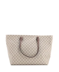 Pre-Owned Gucci Medium Ophidia Zip Tote Gg Coated Canvas