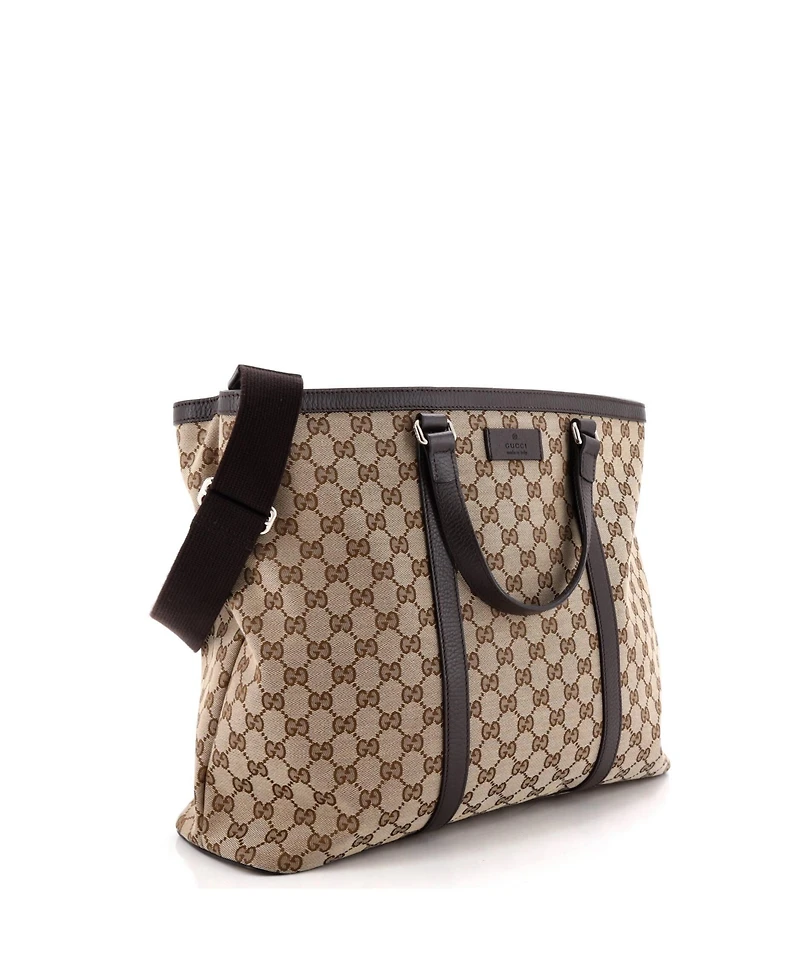Pre-Owned Gucci Large Joy Convertible Tote Gg Canvas