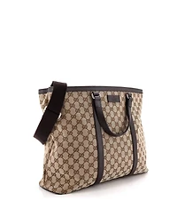 Pre-Owned Gucci Large Joy Convertible Tote Gg Canvas
