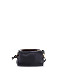 Pre-Owned Prada Double Zip Camera Bag Vitello Daino