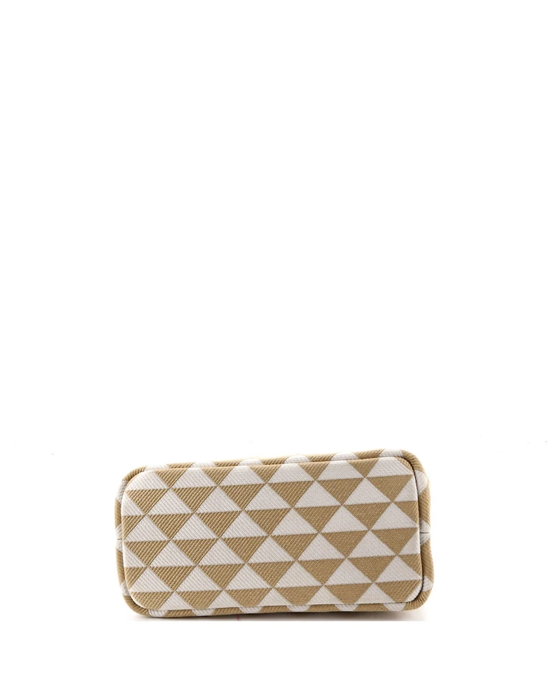 Pre-Owned Prada Small Symbole Tote Jacquard