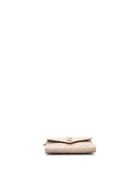 Pre-Owned Saint Laurent Classic Monogram Envelope Wristlet Clutch Mixed Matelasse Leather