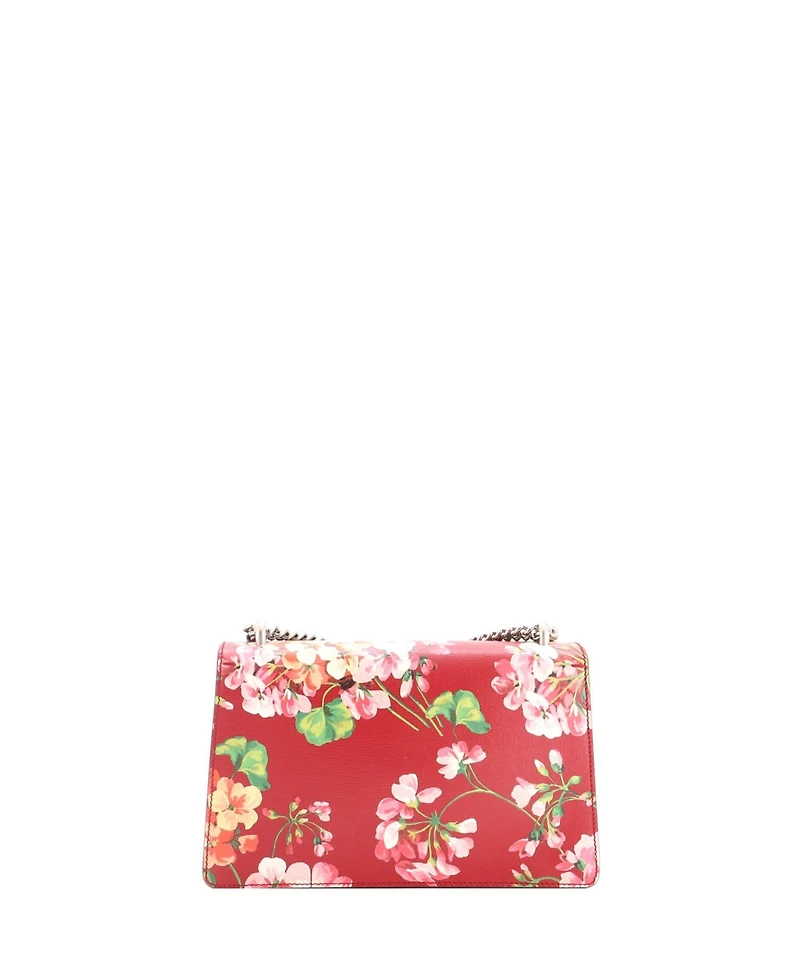 Pre-Owned Gucci Small Dionysus Bag Blooms Print Leather