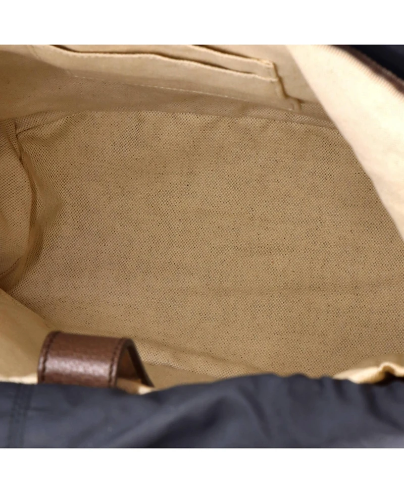 Pre-Owned Gucci Large Courrier Soft Backpack Gg Coated Canvas