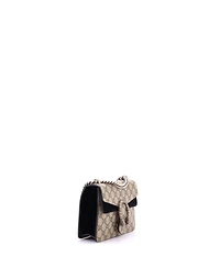 Pre-Owned Gucci Mini Dionysus Bag Gg Coated Canvas