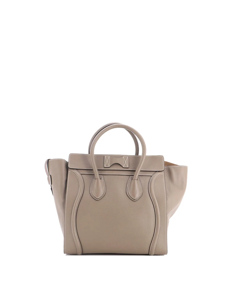Pre-Owned Celine Mini Luggage Bag Grainy Leather