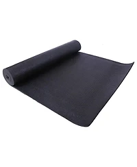 Signature Fitness All Purpose High Density No Tear Exercise Yoga Mat, Black