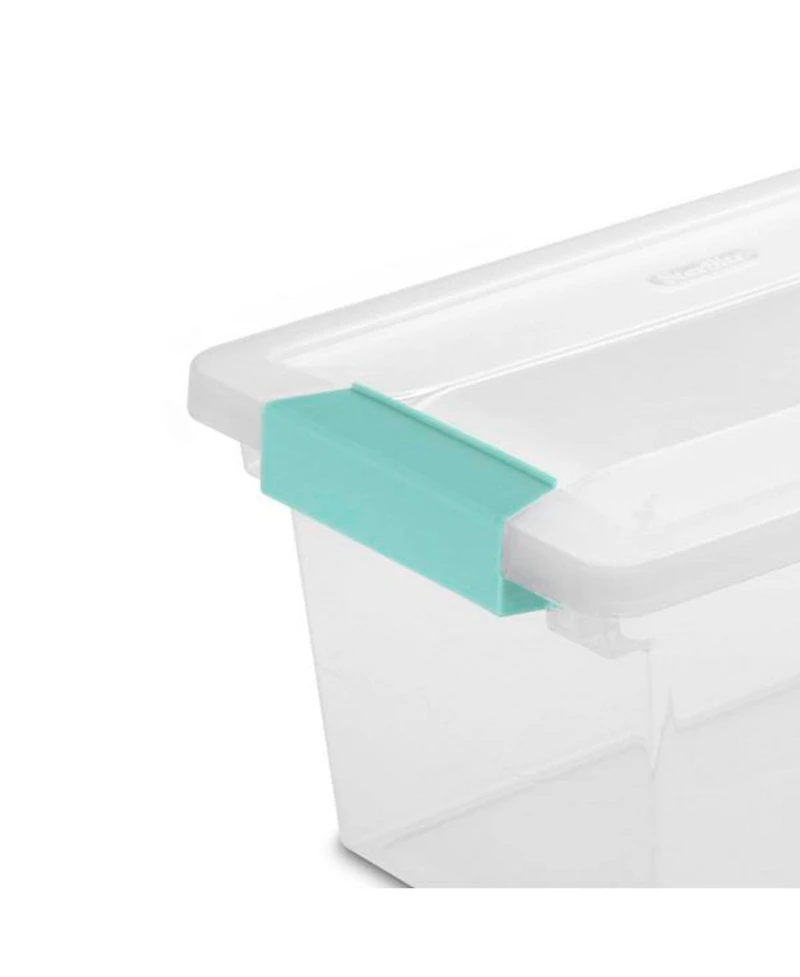 Sterilite Medium Clip Storage Tote, 12 Pack, and Small Clip Storage Tote, 12 Pack