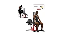 Syedee Seated Dip Machine with Max 400lbs Plate Loaded, Adjustable Tricep Press with Cable Bar for Biceps Chest Training