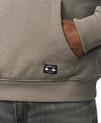Buffalo David Bitton Men's Farro Heavyweight Brushed Fleece Graphic Hoodie