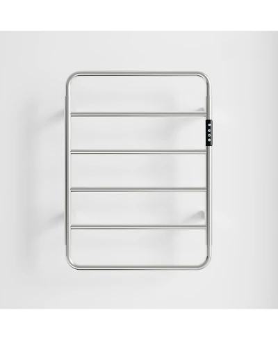 Phying Electric Heated Towel Rack Smart Temperature Control Towel Warmer with Timer Digital Display Always-On Mode Wall Mounted Heating Rack
