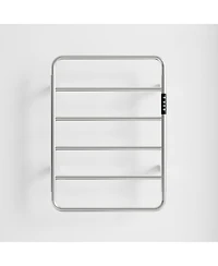 Phying Electric Heated Towel Rack Smart Temperature Control Towel Warmer with Timer Digital Display Always-On Mode Wall Mounted Heating Rack
