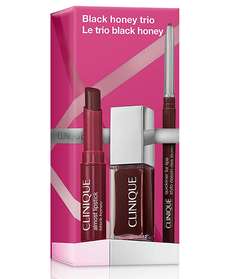 Clinique 3-Piece Black Honey Trio Gift Set
