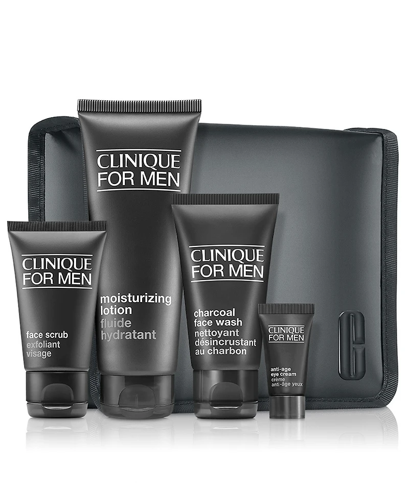 Clinique Men's 4-Piece Daily Hydration Skincare Set