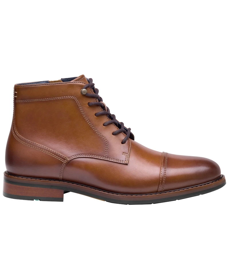 Johnston & Murphy Men's Daylen Cap-Toe Ankle Boots