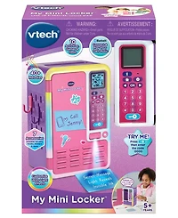 VTech My Mini Locker Customizable Bluetooth Music Learning Toy, Ages 5+