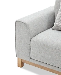 Camelle Boucle Accent Pillow Fabric Chair, Macy's Exclusive