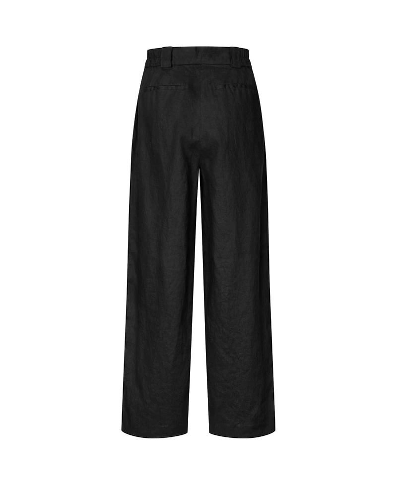 Masai Copenhagen Women's Mapriselle Wide-Leg Linen Trousers