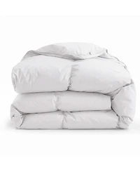 Unikome All-Season Goose Down Feather Fiber Comforter