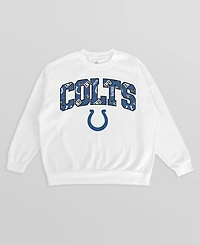 Gameday Couture Women's Indianapolis Colts Sweet Play Oversized Drop-Shoulder Sweatshirt
