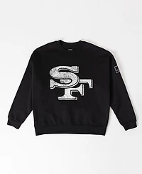 Gameday Couture Women's San Francisco 49ers Oversized Dropped-Shoulder Sweatshirt