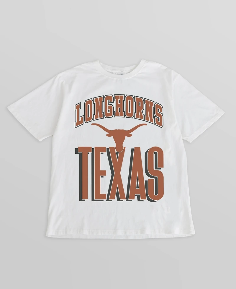 Gameday Couture Women's Texas Longhorns Fierce Focus Oversized Graphic Cotton T-Shirt