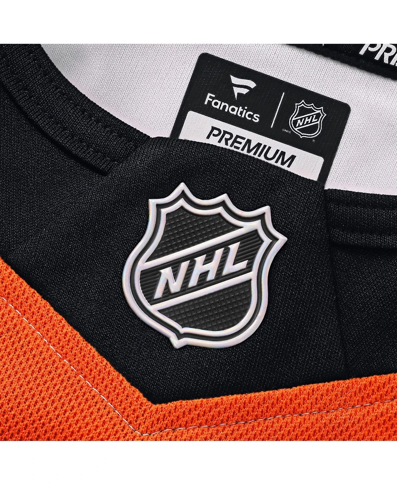 Fanatics Men's Trevor Zegras Orange Philadelphia Flyers Home Premium Jersey