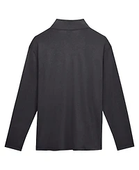 Fanatics Men's Charcoal Las Vegas Raiders Clutch Quarter-Zip Pullover Sweatshirt