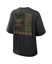 Nike Women's Black Pittsburgh Pirates Premium Essentials Relaxed Boxy T-Shirt
