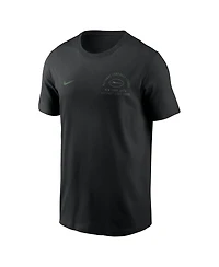 Nike Men's Black New York Jets Split Logo T-Shirt