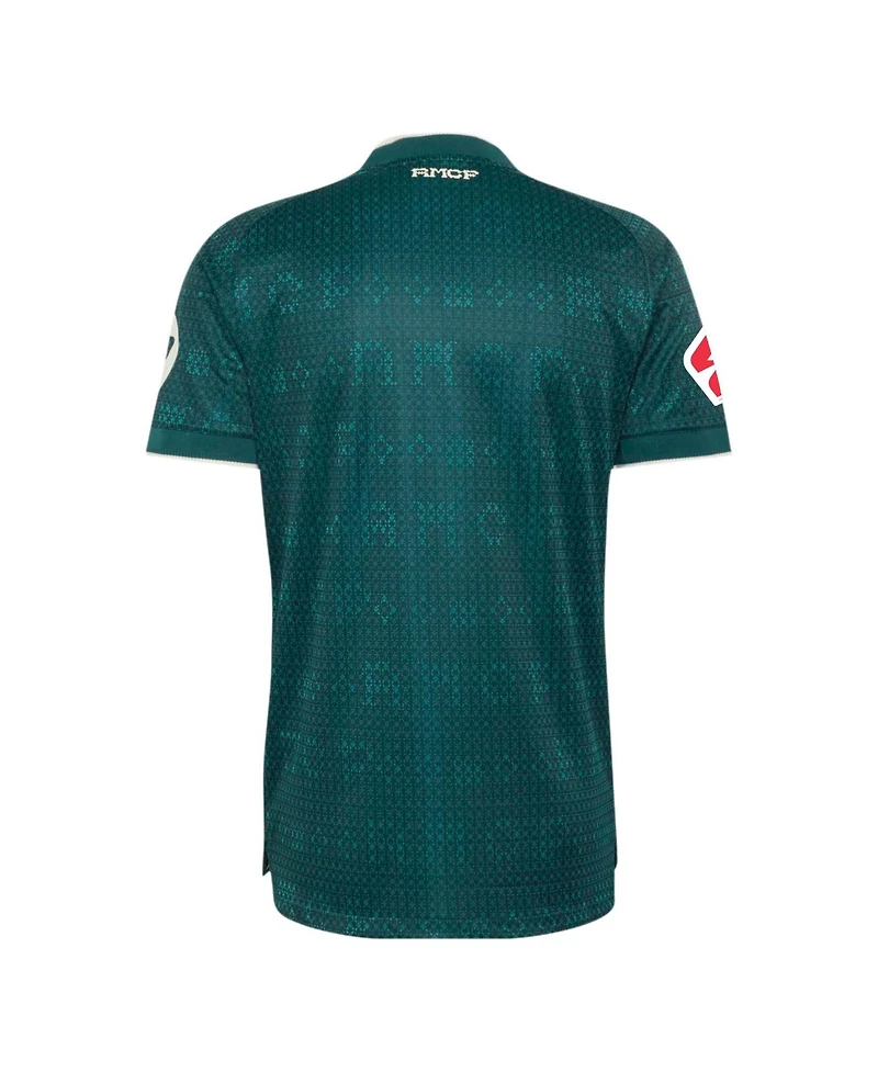 Adidas Men's Green Real Madrid 2026/27 Away On-Field Authentic Patch Jersey