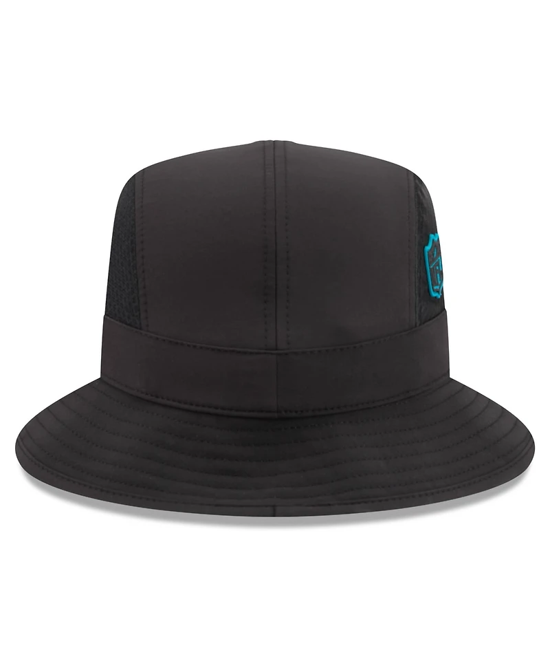 New Era Men's Black Jacksonville Jaguars 2026 Sideline Bucket Hat