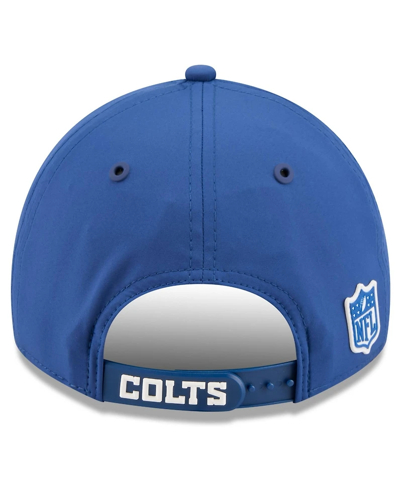 New Era Men's Royal Indianapolis Colts 2026 Sideline Casual Classic Adjustable Hat