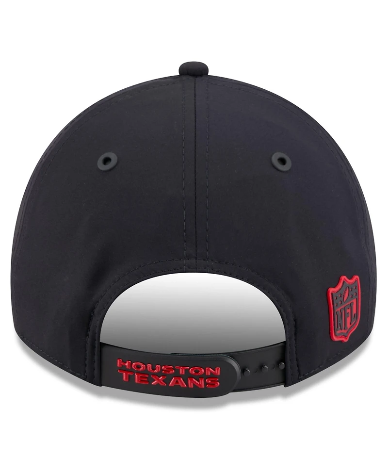 New Era Men's Navy Houston Texans 2026 Sideline Casual Classic Adjustable Hat