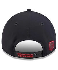 New Era Men's Navy Houston Texans 2026 Sideline Casual Classic Adjustable Hat