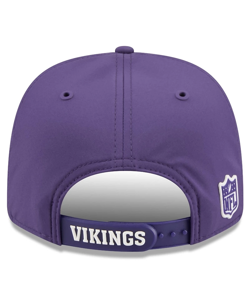 New Era Men's Purple Minnesota Vikings 2026 Sideline Throwback 9SEVENTY Adjustable Hat