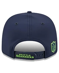 New Era Men's College Navy Seattle Seahawks 2026 Sideline 9SEVENTY Adjustable Hat