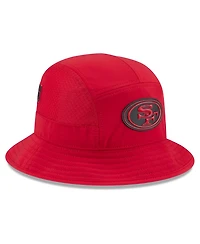 New Era Men's Scarlet San Francisco 49ers 2026 Sideline Bucket Hat