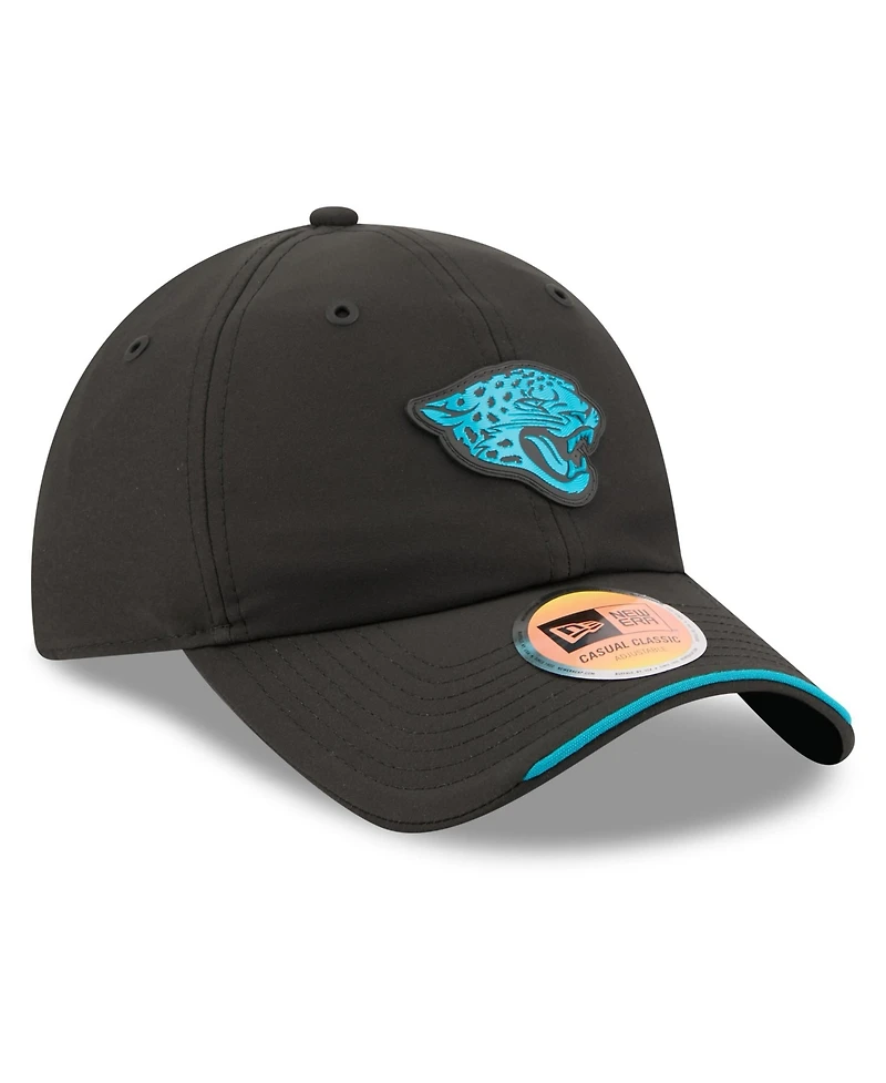 New Era Men's Black Jacksonville Jaguars 2026 Sideline Casual Classic Adjustable Hat