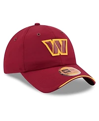 New Era Men's Burgundy Washington Commanders 2026 Sideline Casual Classic Adjustable Hat