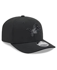 New Era Men's Black Detroit Lions 2026 Sideline 9SEVENTY Adjustable Hat