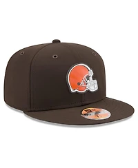 New Era Men's Brown Cleveland Browns 2026 Sideline 59FIFTY Fitted Hat