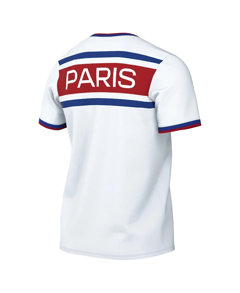 Nike Men's White Paris Saint-Germain 2026/27 Away Pre-Match Jersey