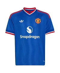 Adidas Big Boys and Girls Royal Manchester United 2026/27 Away Replica Jersey