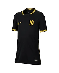 Nike Big Boys and Girls Black Chelsea 2026/27 Away Stadium Replica Jersey