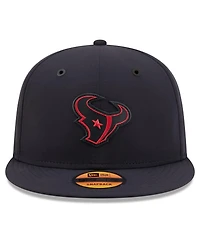 New Era Men's Navy Houston Texans 2026 Sideline 9FIFTY Snapback Hat